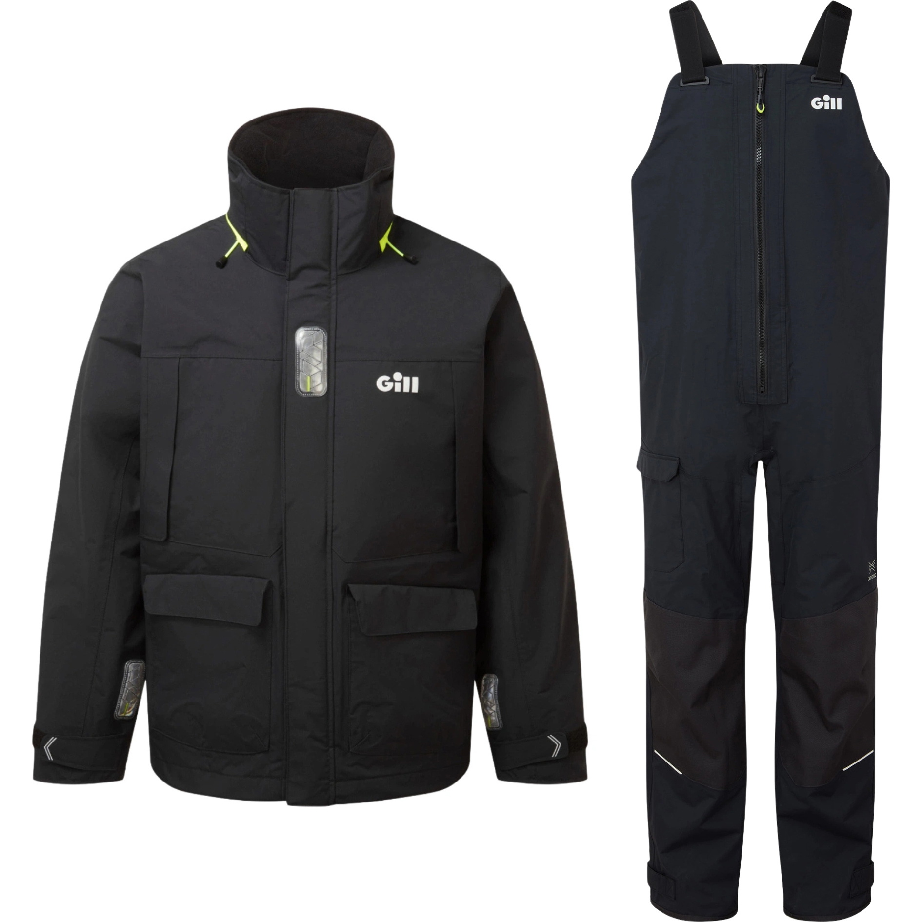 2026 Gill Mens OS3 Coastal Cruising Sailing Suit OS34JOS33P - Black
